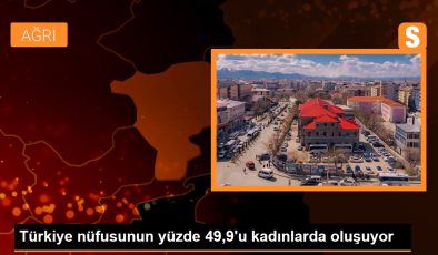 Türkiye nüfusunun yüzde 49,9’u kadınlarda oluşuyor