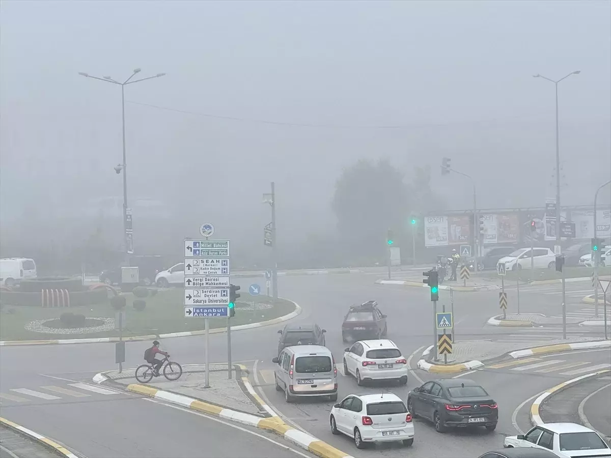 Sakarya ve Kocaeli’de Yoğun Sis