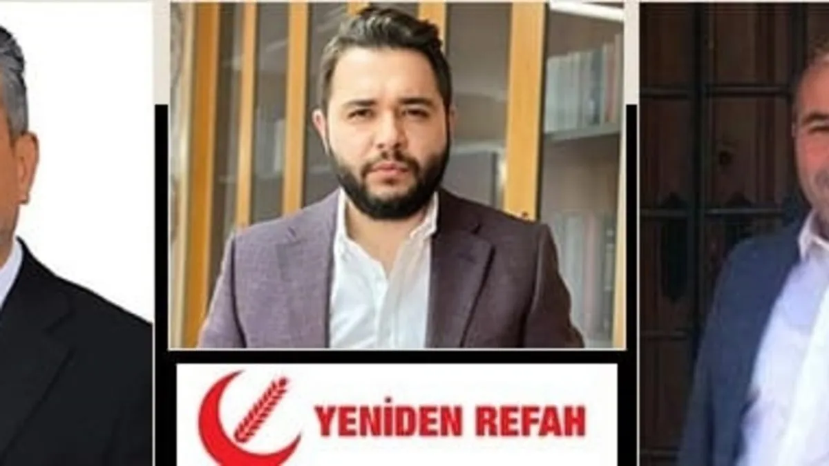 Yeniden Refah Gaziantep’te 3 istifa