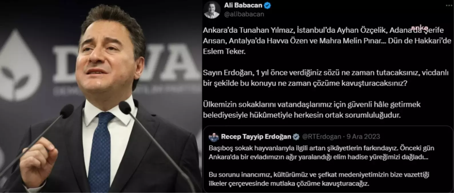 Ali Babacan: “Sokakları Vatandaşlarımız İçin Güvenli Hale Getirmek Belediyesiyle Hükümetiyle Herkesin Ortak Sorumluluğudur”