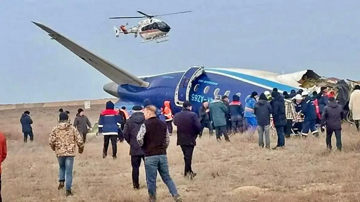 Kazakistan’da düşen Azerbaycan yolcu uçağı için flaş gelişme!